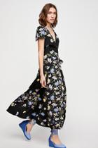 Gorgeous Jess Wrap Maxi Dress By Free People